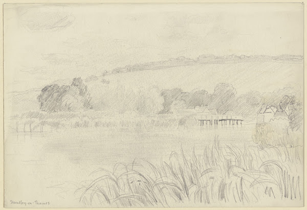 Flusslandschaft bei Streatley on Thames 1872
