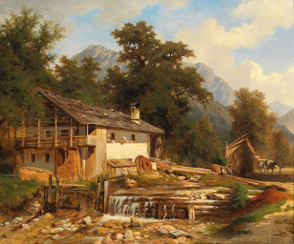 Motif of Tyrol by the Achensee