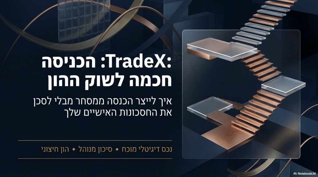 TradeX - הכניסה חכמה לשוק ההון