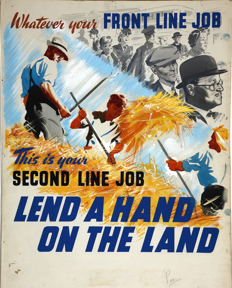 Whatever Your Front Line Job This Is Your Second Line Job Lend A Hand On The Lan