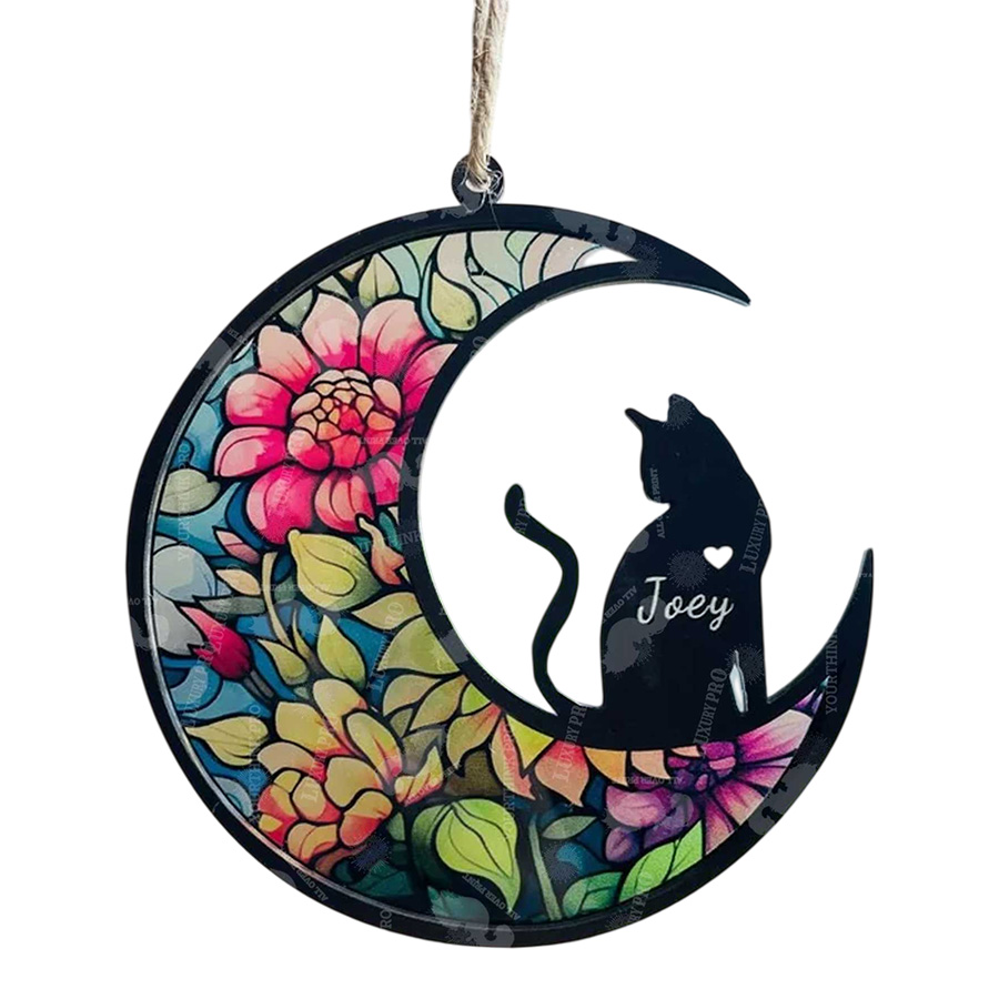Custom Shape Double-layer Wooden With Acrylic Ornament