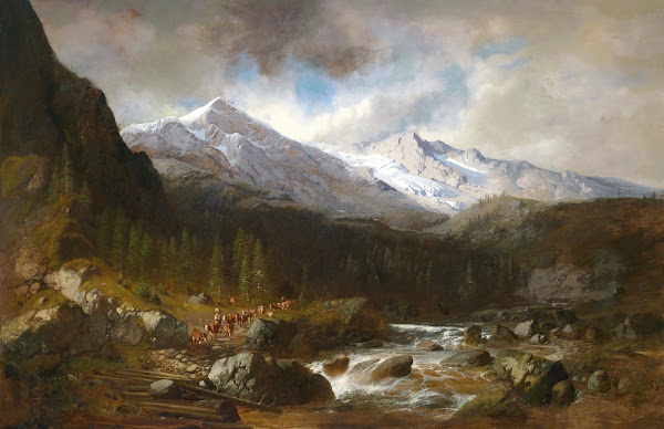 Viehabtrieb 1856
