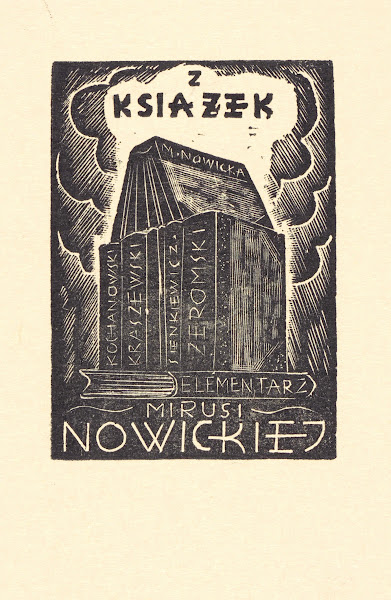 Z książek Mirusi Nowickiej 1941