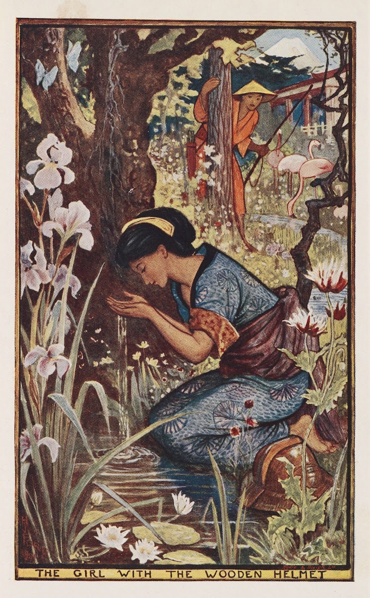 The girl with the wooden helmet 1901