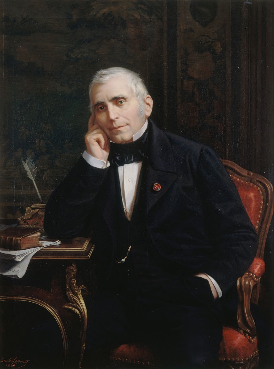 Portrait dEugène Scribe 1791 1861 auteur dramatique 1863