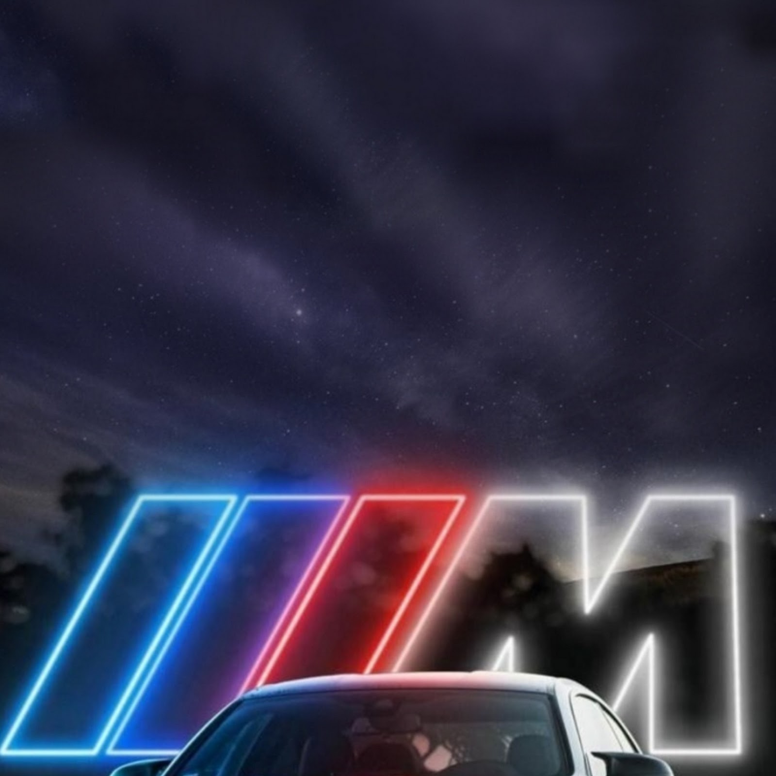 Download BMW M4 Coupe Neon Full HD iPhone