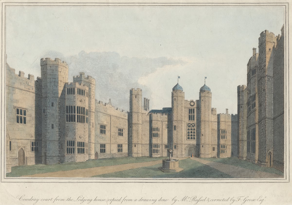 Cowdray Court from the Lodging House