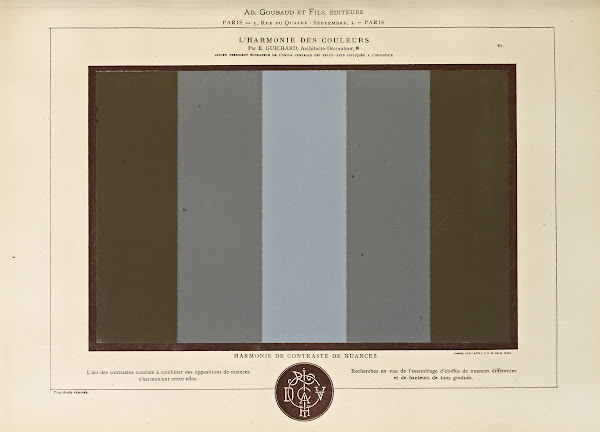 Lharmonie des couleurs  Pl041 1880