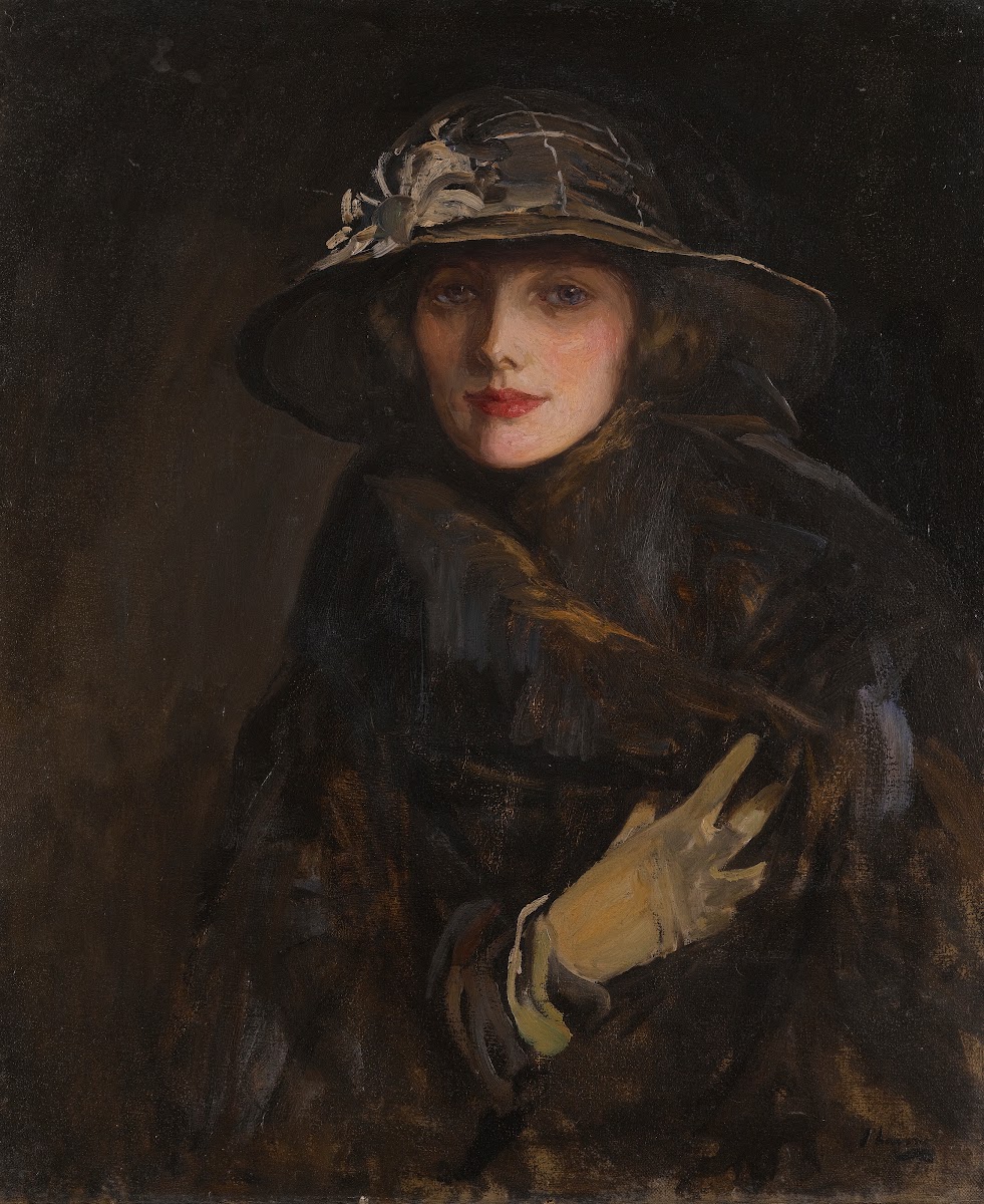 A Lady In Brown 1920