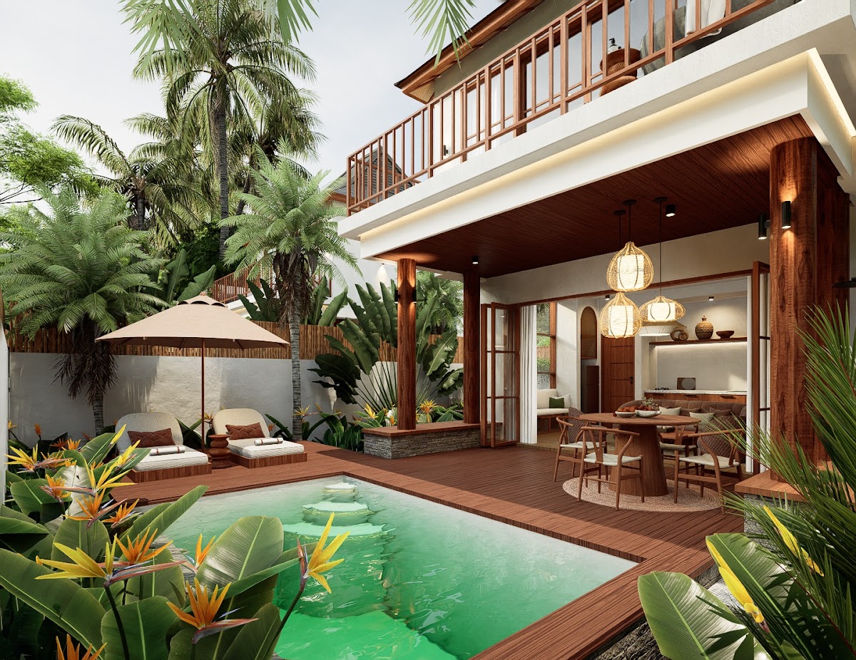 Kuta Lombok Villa render
