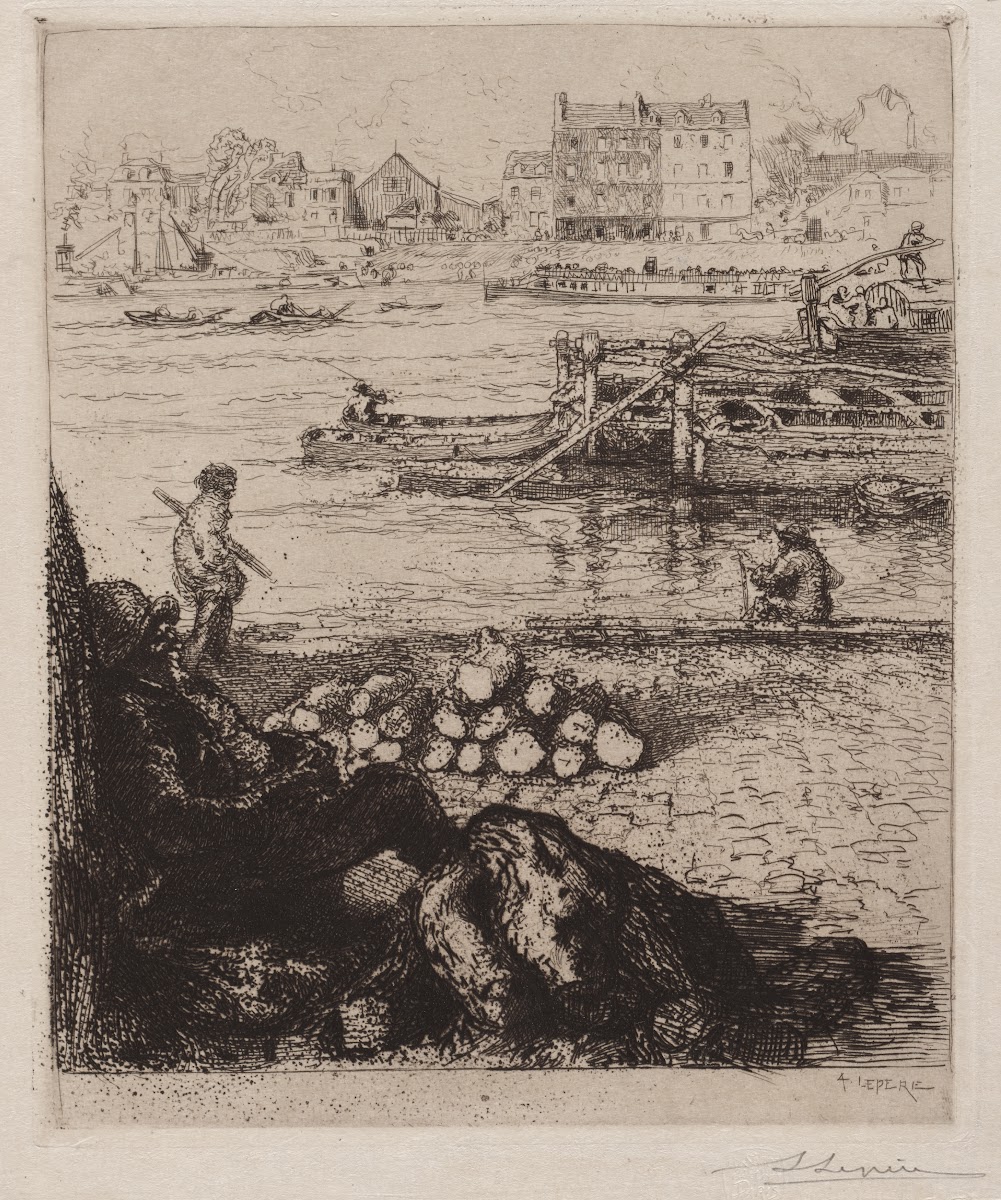 Le Débardeur Quai de la Gare 1894