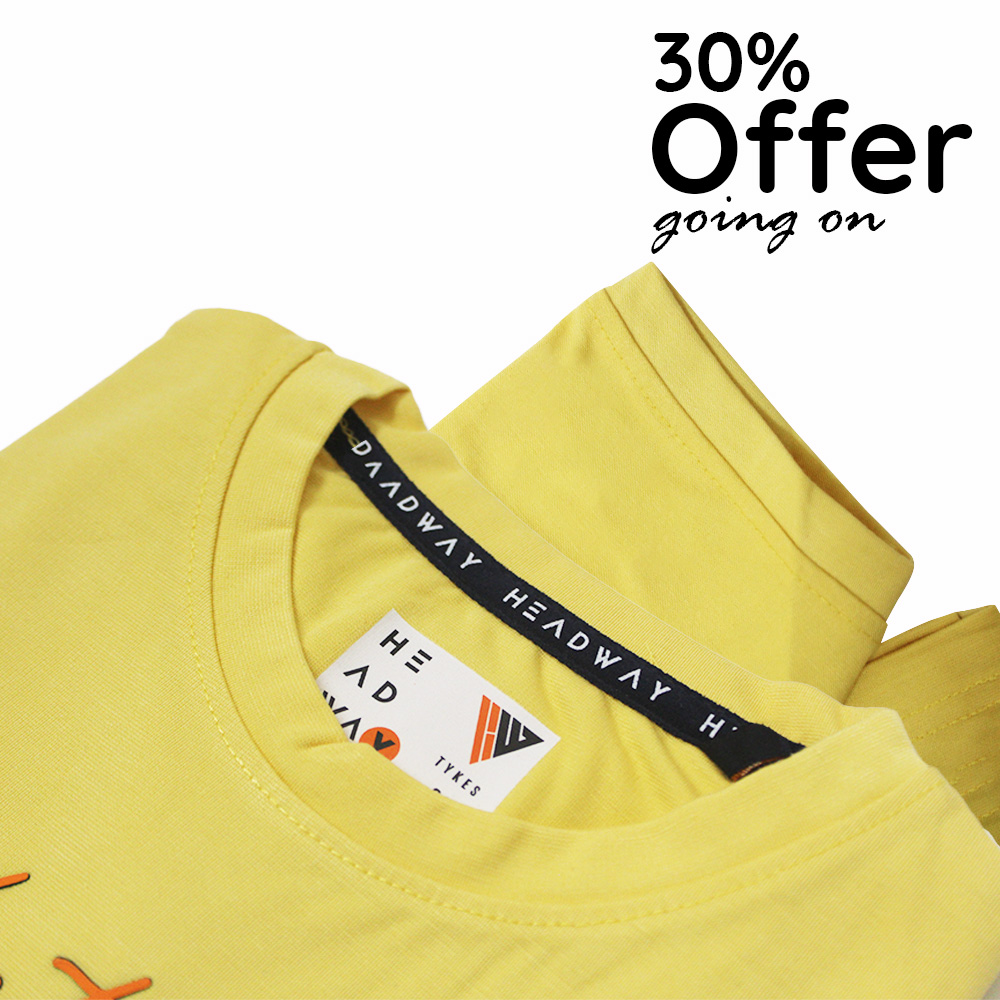 T-Shirt | Trendy Printed Cotton Blend Half Sleeve T-Shirt For Boys | YCTSHRR47V
