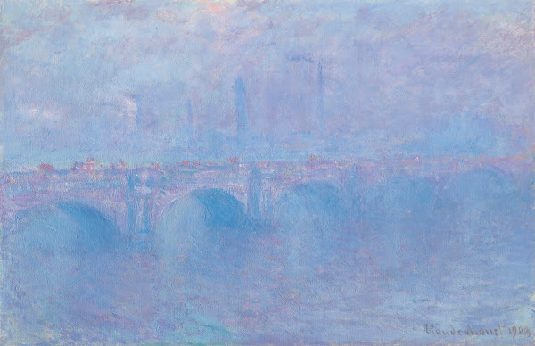 Waterloo Bridge effet de brouillard 1903