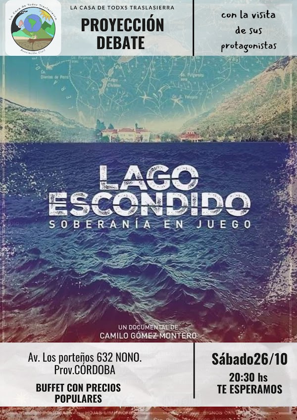 LAGO ESCONDIDO,  soberania en juego (documental)