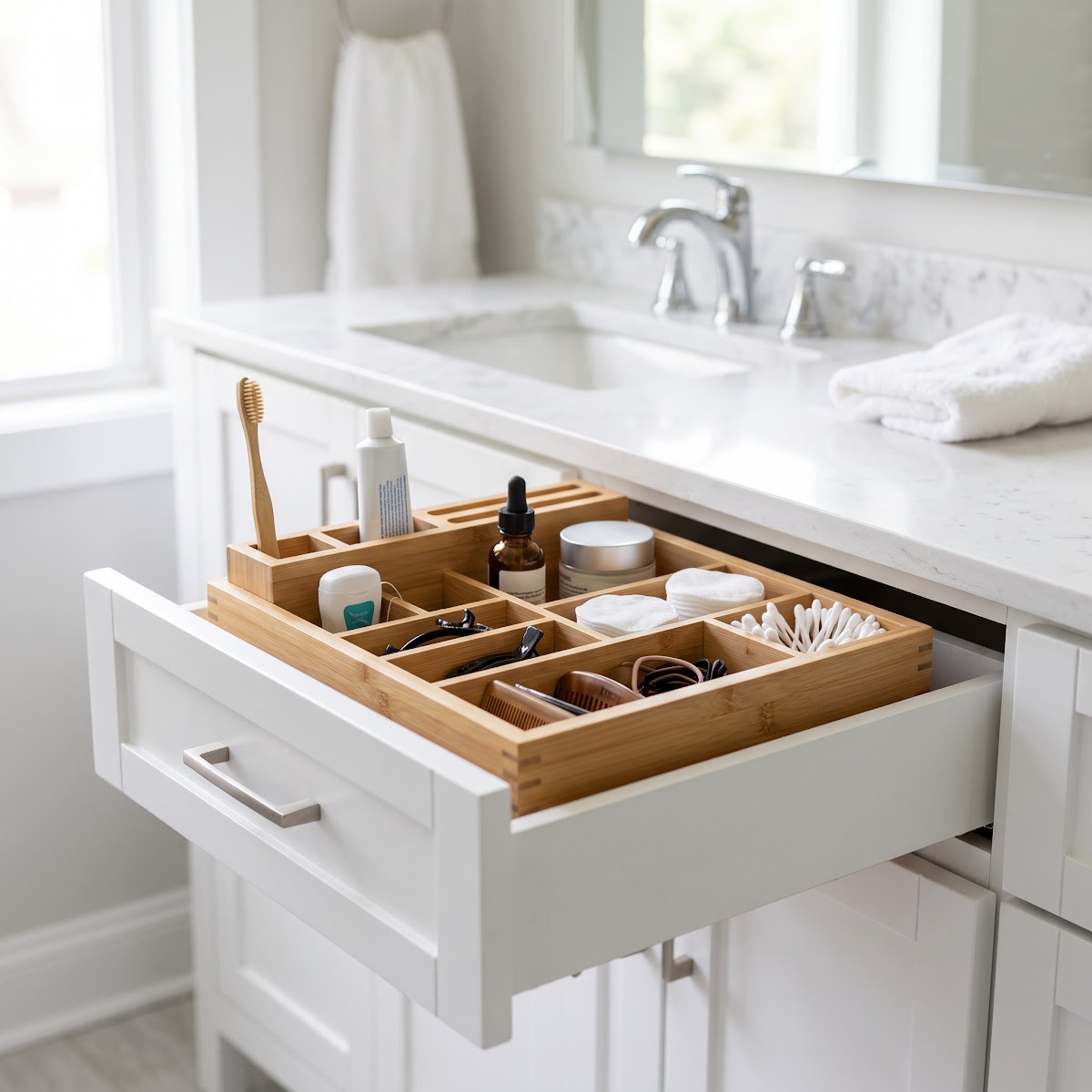 Best Bathroom Drawer Organizers for Small Bathrooms (2026) - BEST COMPACT — PRODUCT SHOT