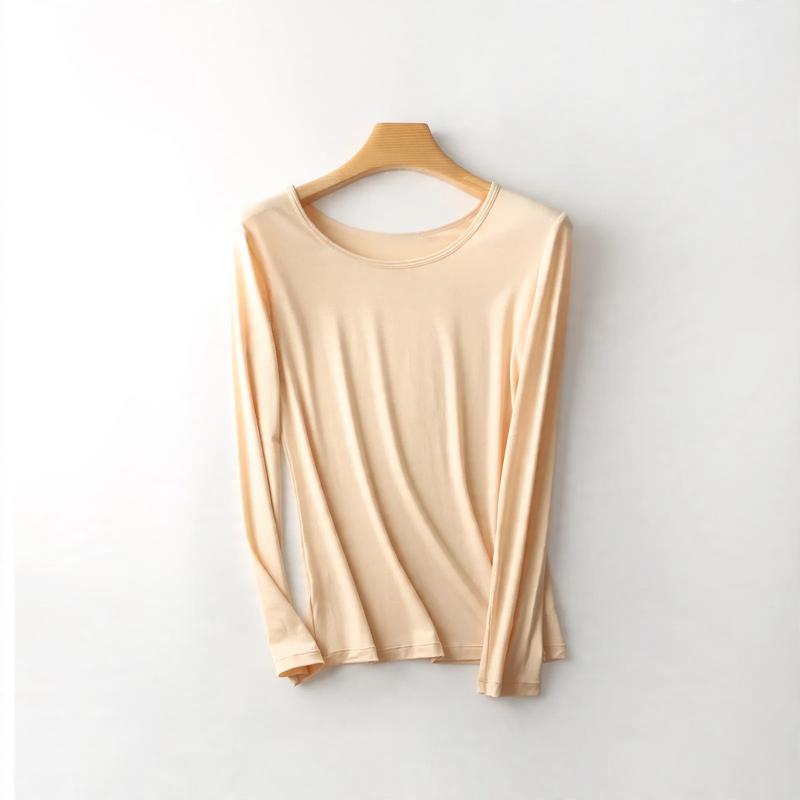 Women's Thermal Shirt, Round Neck, Shaping