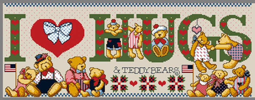 CMP 9245 Teddy Bear I Love Hug