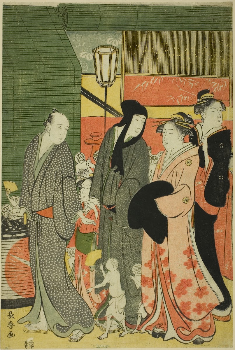 Good and Evil Influences Zendama akudama c 1795