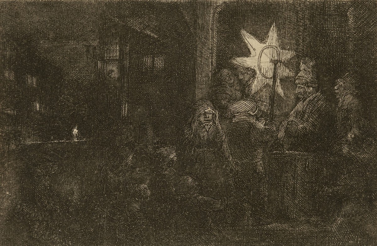 The Star of the Kings a night piece circa 1652