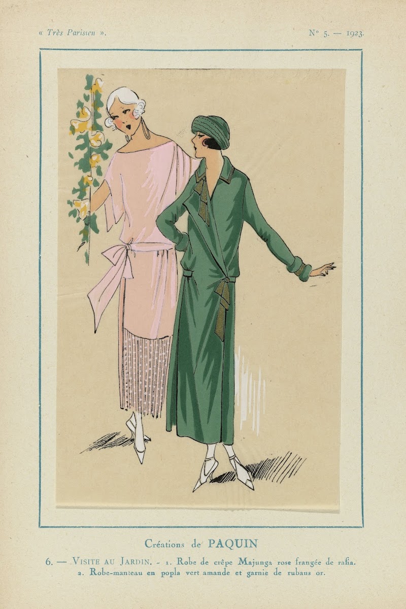 Visite Au Jardin 1923