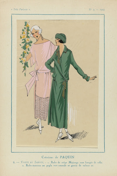 Visite Au Jardin 1923