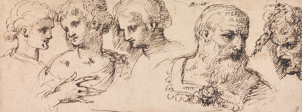 Five Classical Heads between 1630 and 1639