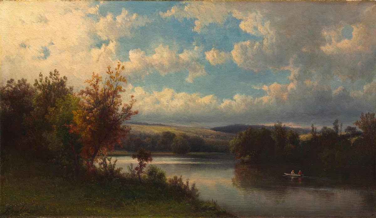 Landscape near Granby Connecticut 1870s