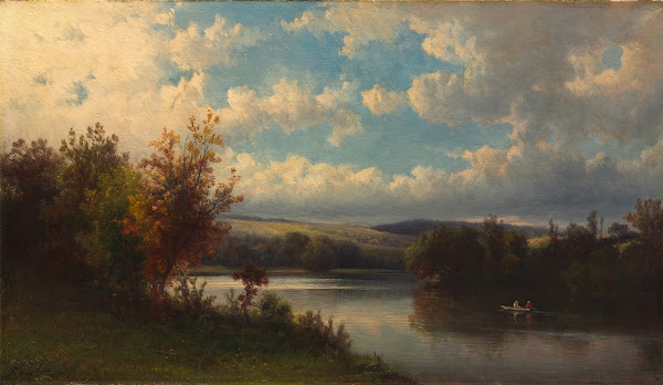Landscape near Granby Connecticut 1870s