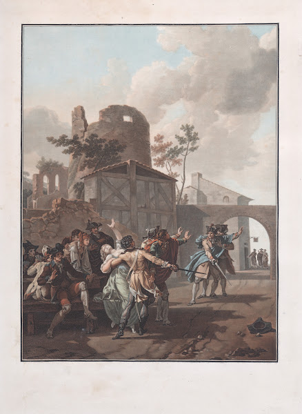 The Brawl La Rixe ca 1792
