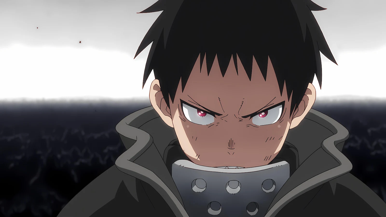 Shinra Kusakabe From Fire Force - Anime Illustration 4K Wallpaper (3840x2160)