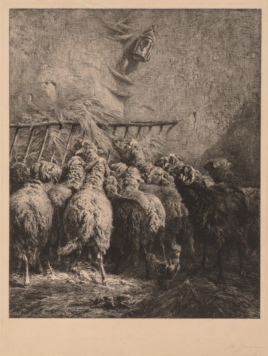 Sheep Enclosure in Béarn c 1889
