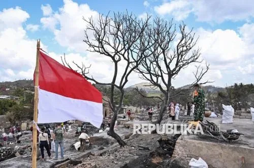 Presiden Prabowo Subianto saat menyampaikan pidato kenegaraan dalam sidang tahunan MPR/DPR/DPD RI.