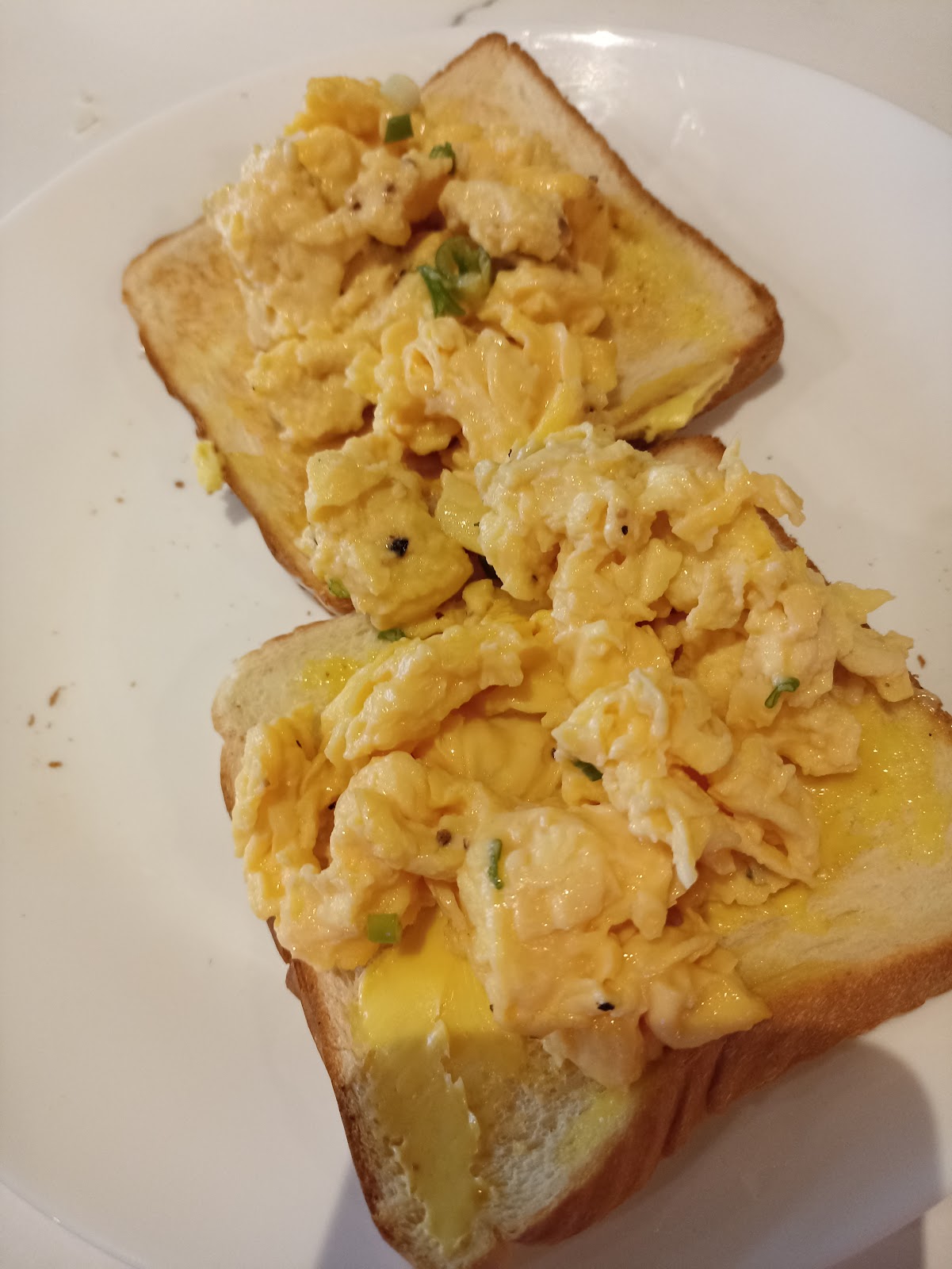 Eggs on Toast