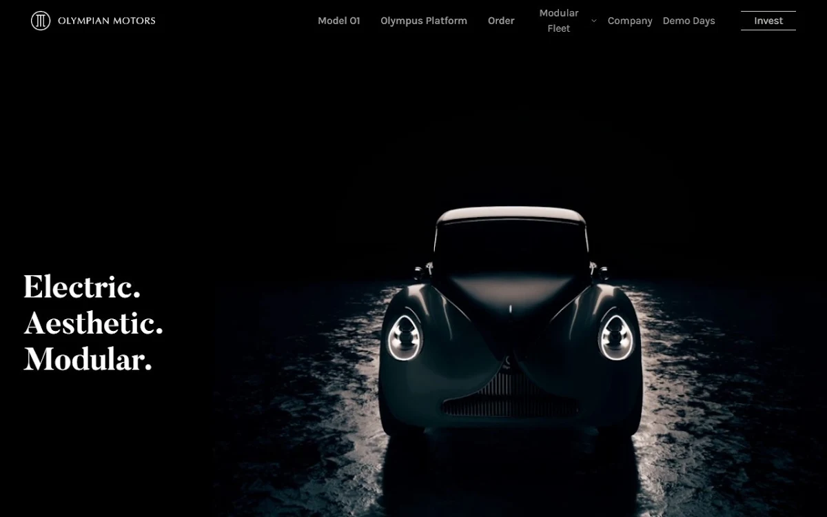 Captura de Olympian Motors (YC W22)
