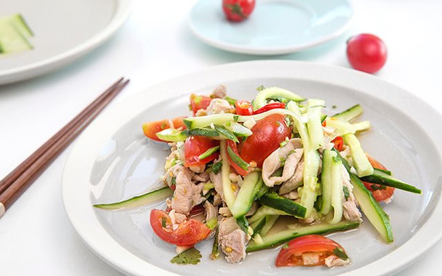 Gà Trộn Rau Củ