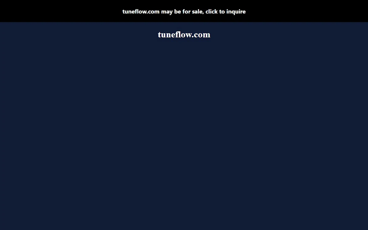 Captura de TuneFlow
