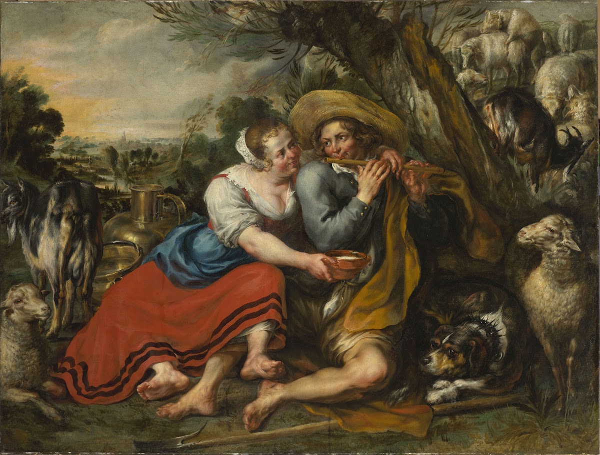Pastoral scene from 1640