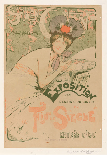 Poster For An Exhibition Of The Salon Des Cent 1895