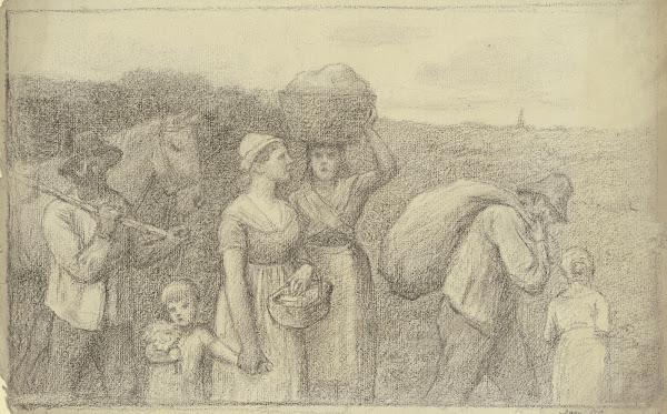 Heimkehrende Landarbeiter 1890