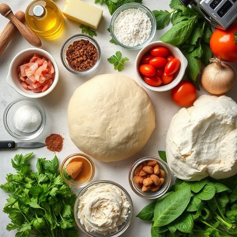 Ingredients for Authentic Neapolitan Pizza Dough Recipe for Perfect Crust: Easy & Homemade