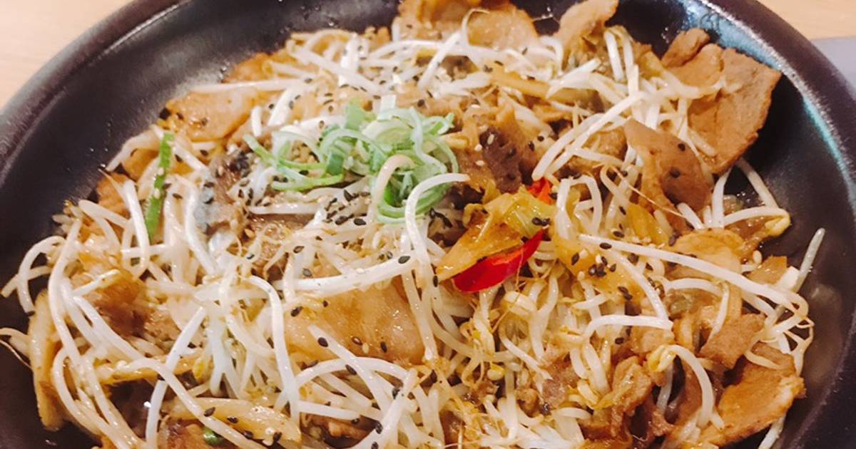 Giá đỗ xào thịt bò