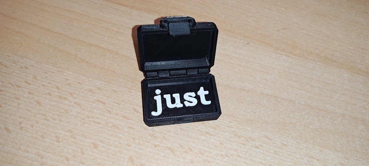 Krabička otvírací s textem3