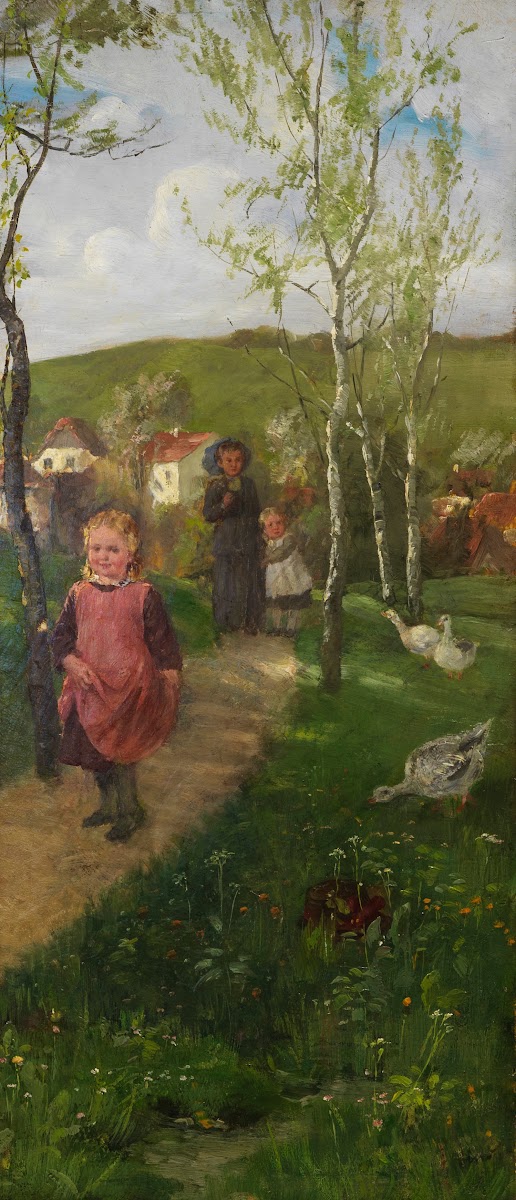 Frühlingslandschaft ca 1880