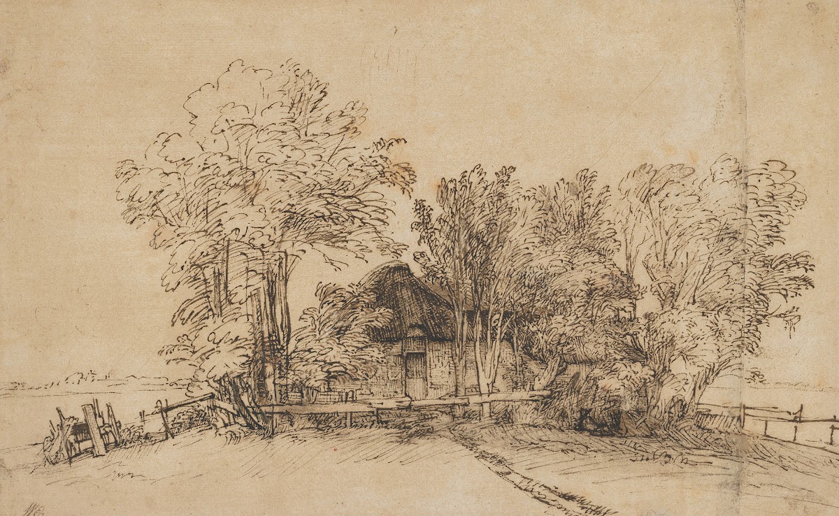 Cottage among Trees ca 1650