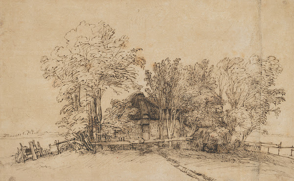 Cottage among Trees ca 1650