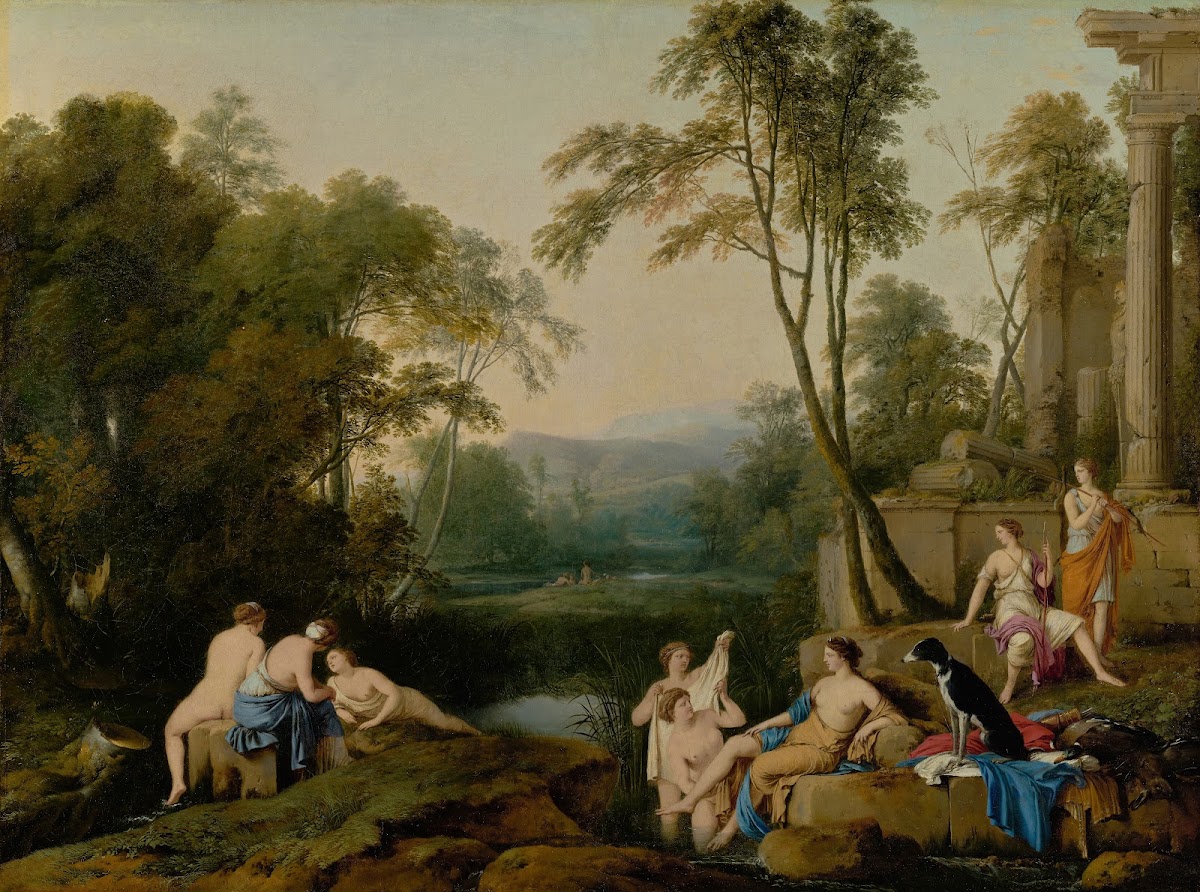 Diana and Her Nymphs in a Landscape 1644