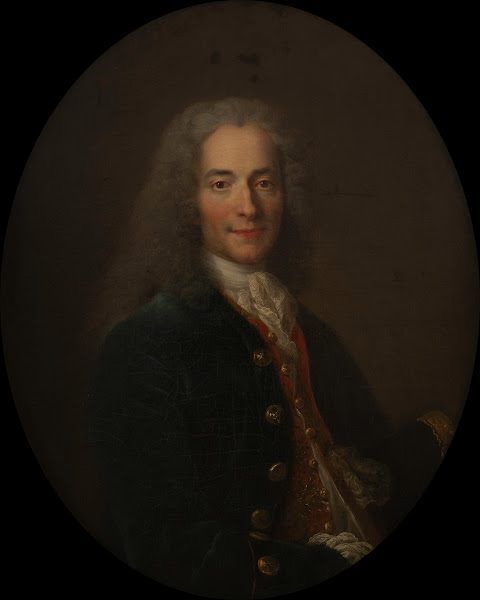 Portrait de Voltaire 1694 1778 en 1718 1718 1724
