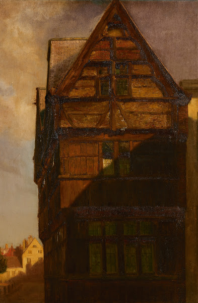 Houten gevel Groenplaatsstraat 1840