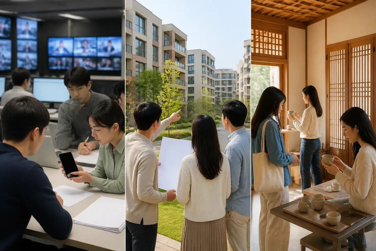 AI-generated Culture Daily Brief multi-story editorial montage