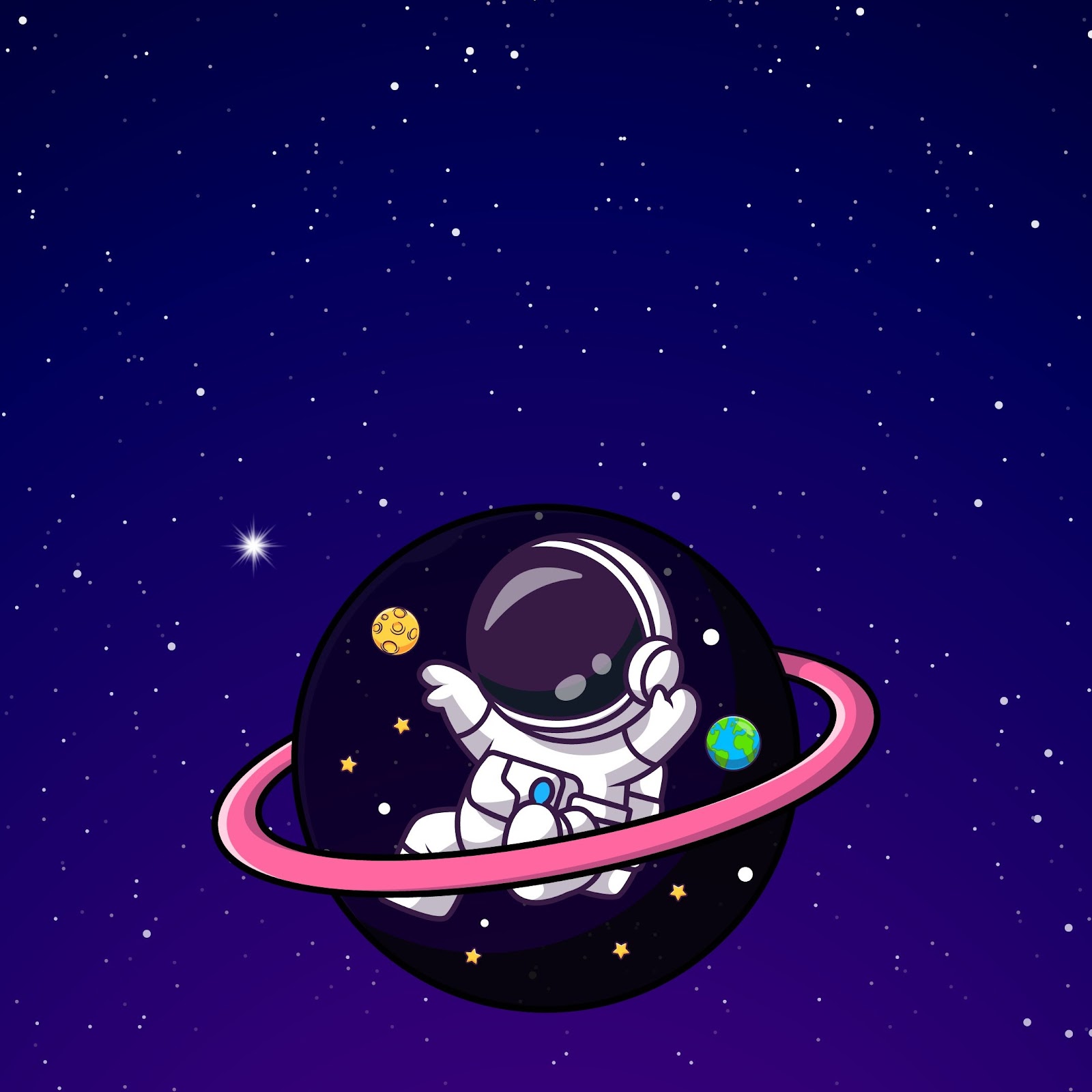 Download Atmosphere, Cartoon, Astronomical Object, Art, Liquid 4K iPhone